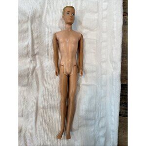 1963-64 Mattell Ken Doll - Blonde Painted Hair - Original 1960 Mold - Vintage